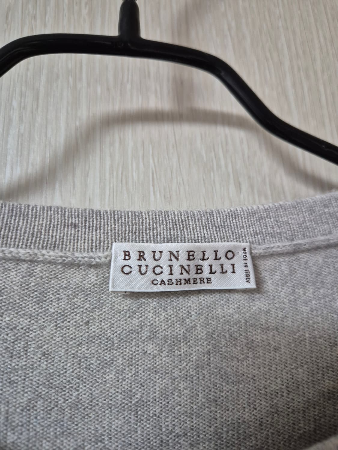 브루넬로 쿠치넬리 캐시미어100% 니트 스웨터 라지 상품이미지5