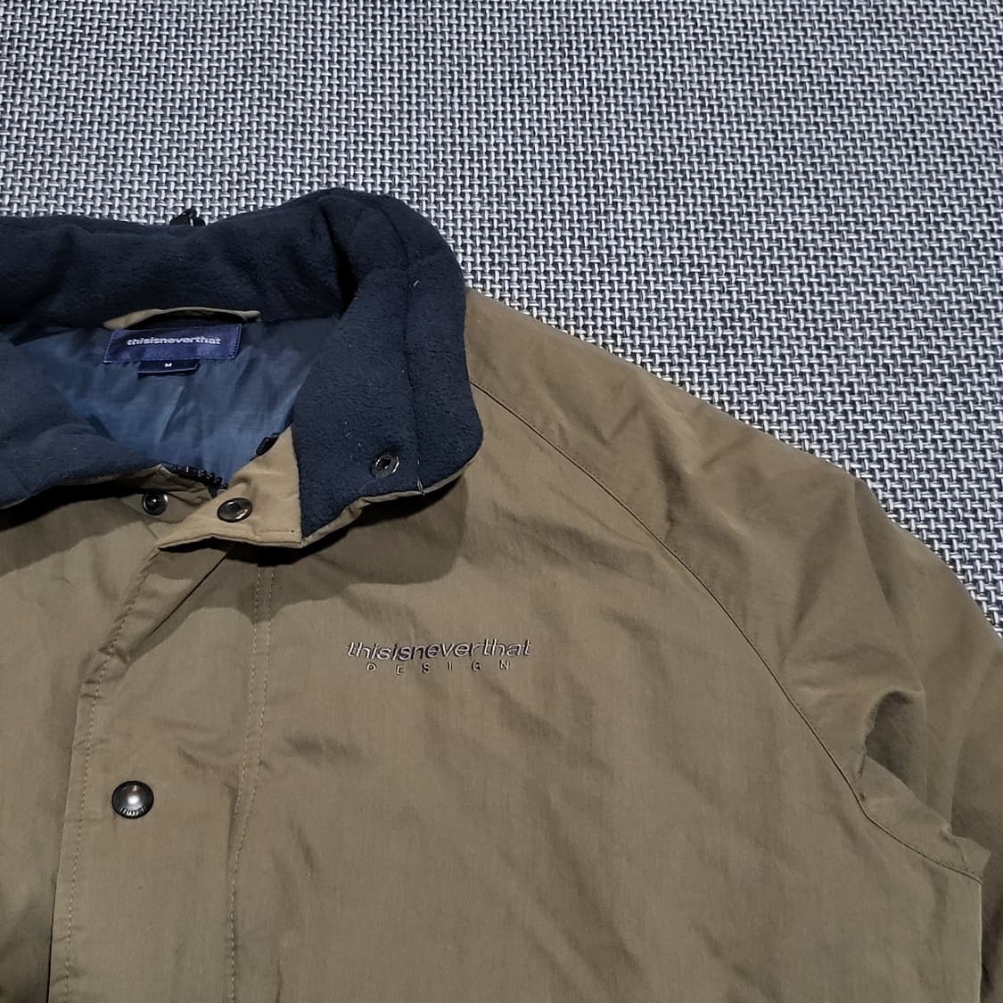 디스이즈네버댓 DSN 다운푸퍼 자켓 숏 패딩 올리브(M) 상품이미지5