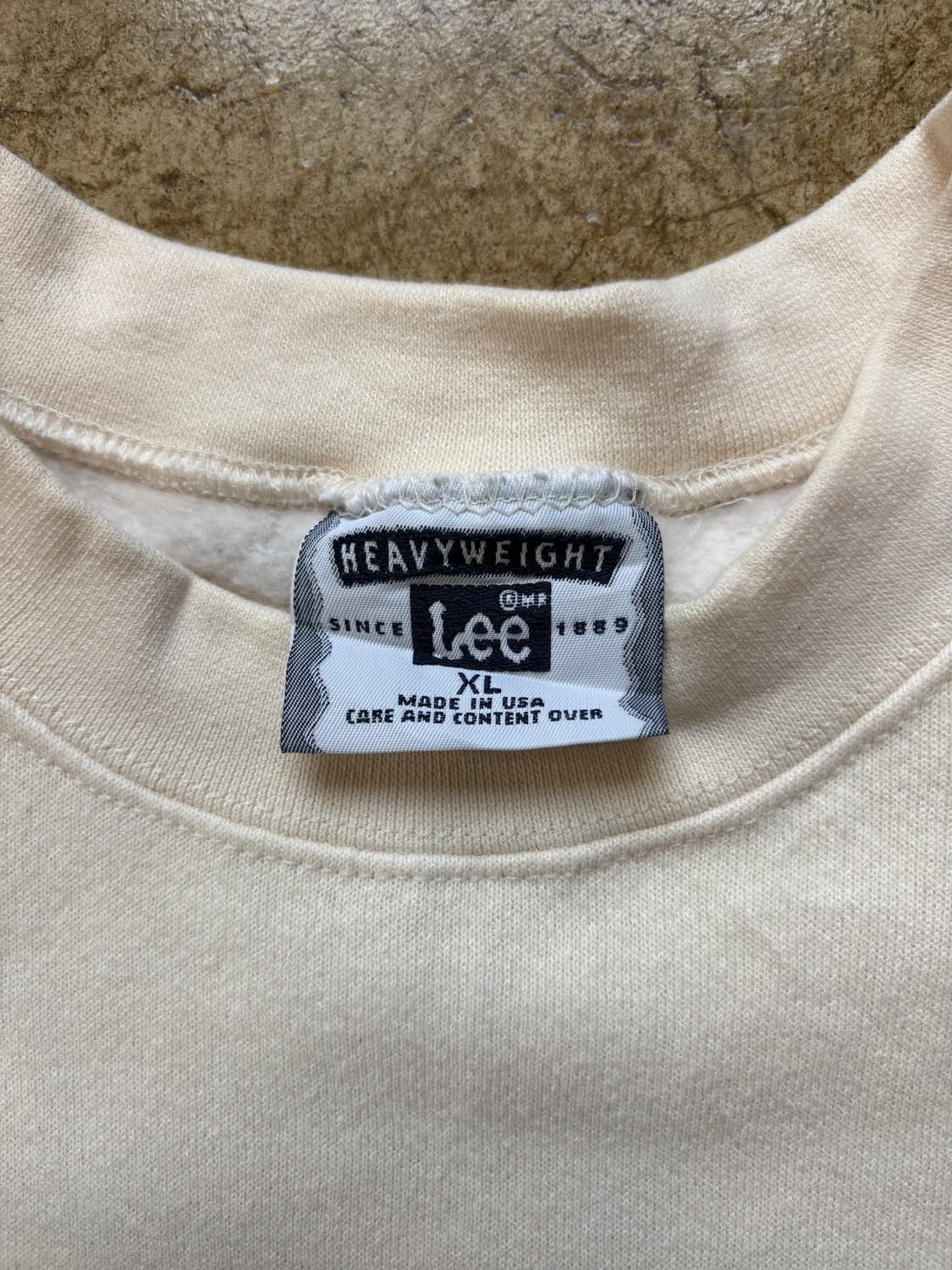 90s Lee 헤비 빈티지 스웻셔츠 상품이미지3