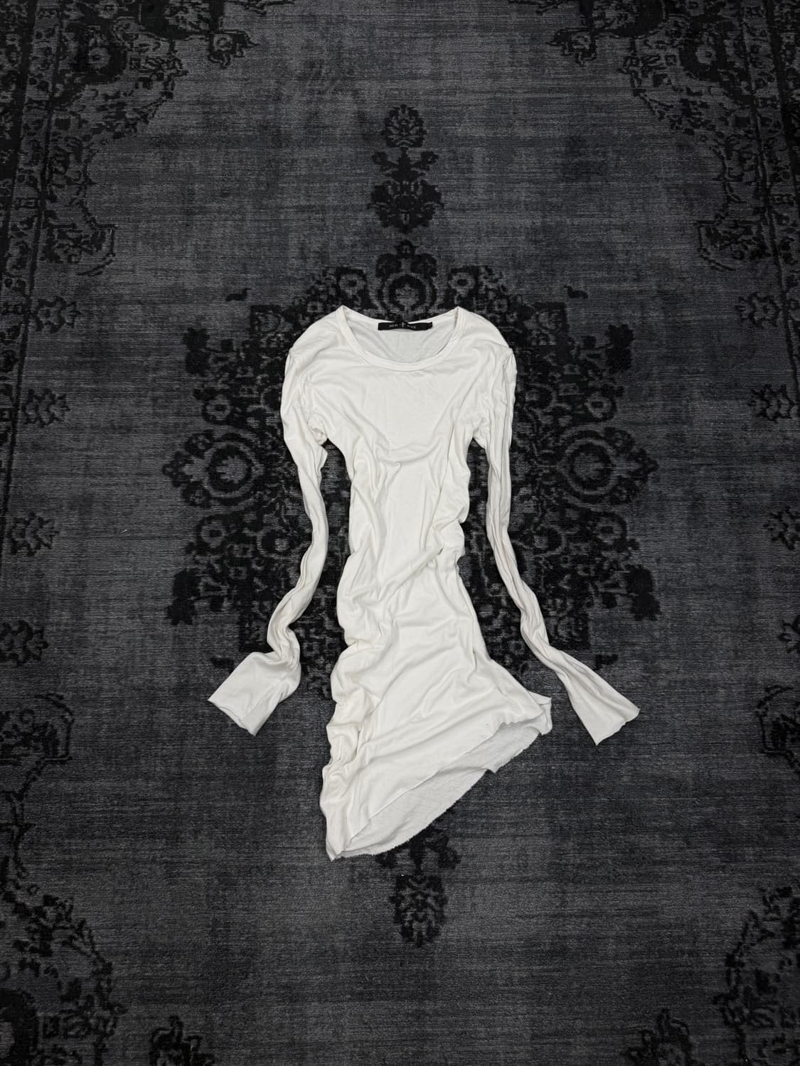 No id asymmetry ghost cut sew 상품이미지1