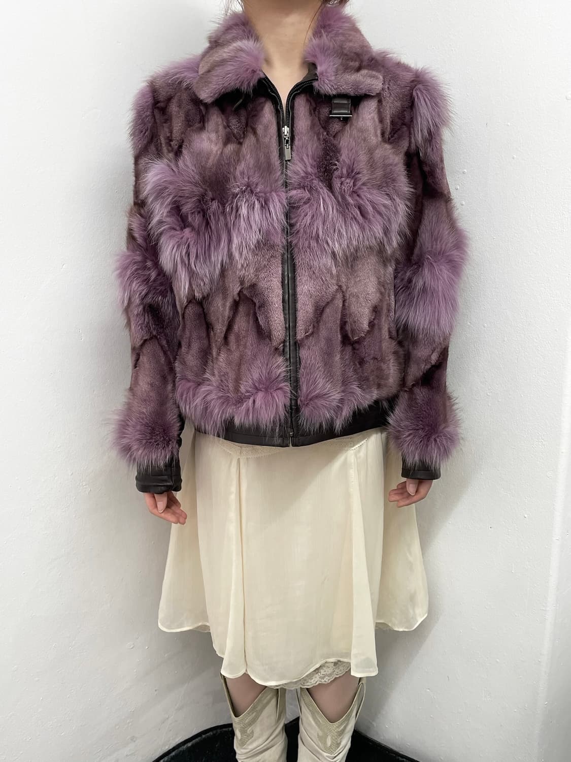 페어리 폭스 양가죽 퍼자켓  상품이미지2