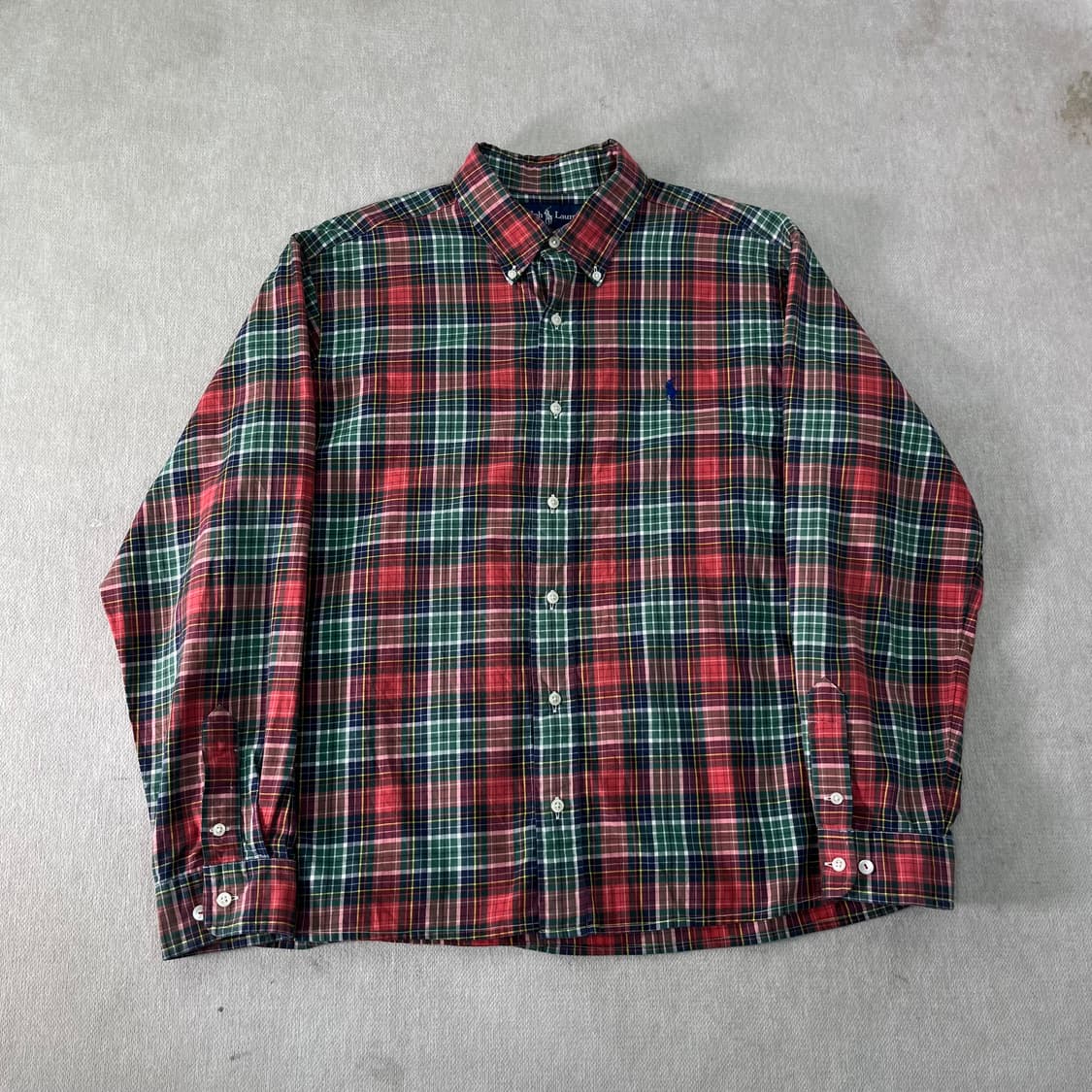 100 폴로랄프로렌 빈티지 체크 셔츠 상품이미지1