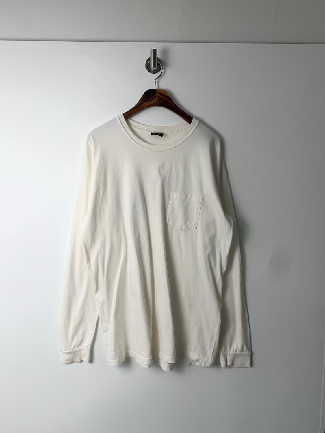 스투시 카모백로고 화이트 롱슬리브 긴팔티 상품이미지3