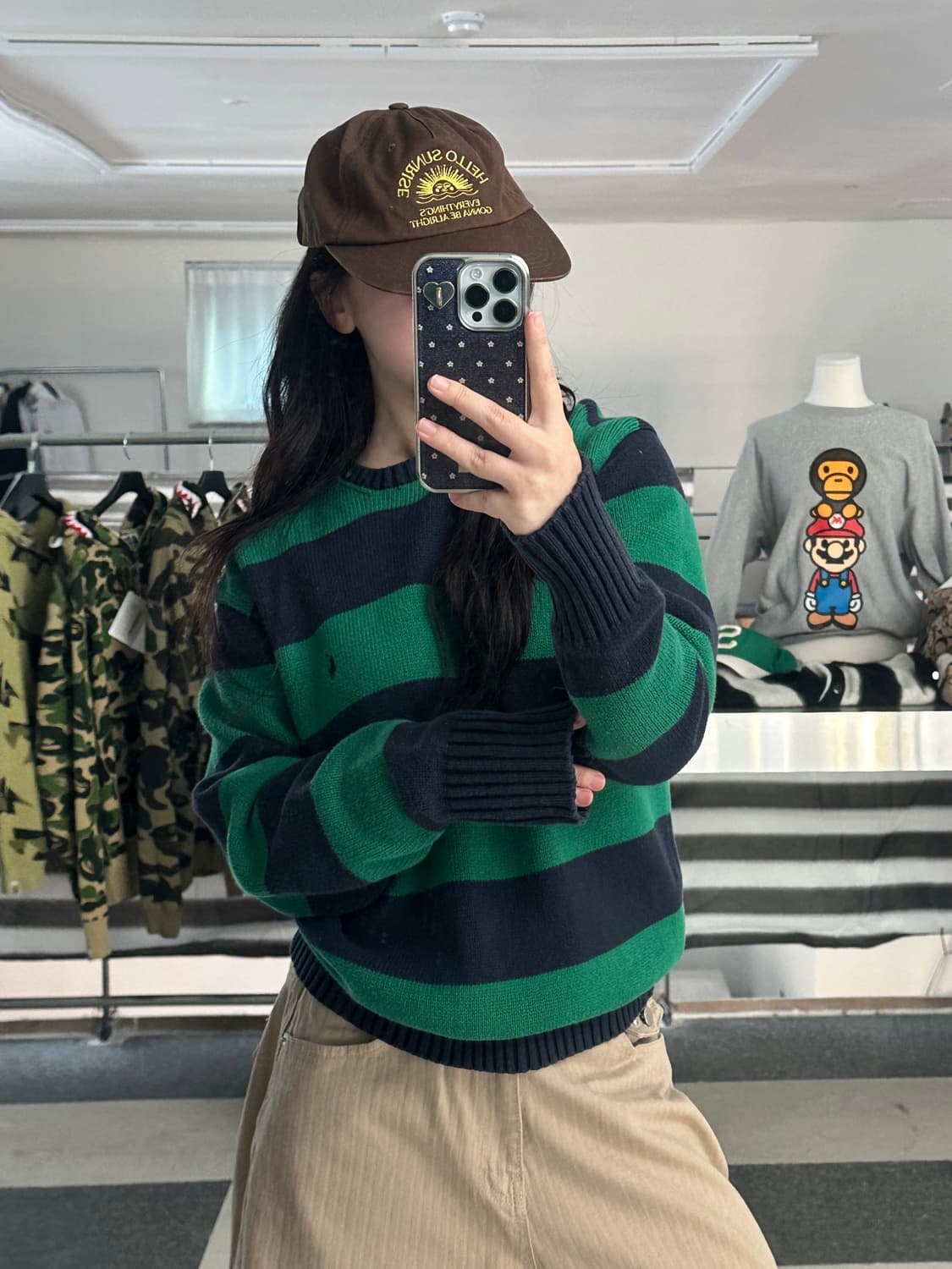 폴로 랄프로렌 스트라이프 코튼 니트  상품이미지3