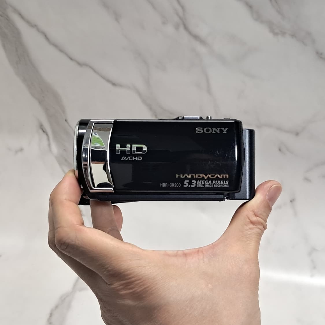 상태좋은! 소니 핸디캠 HDR-CX200 빈티지 캠코더 상품이미지1