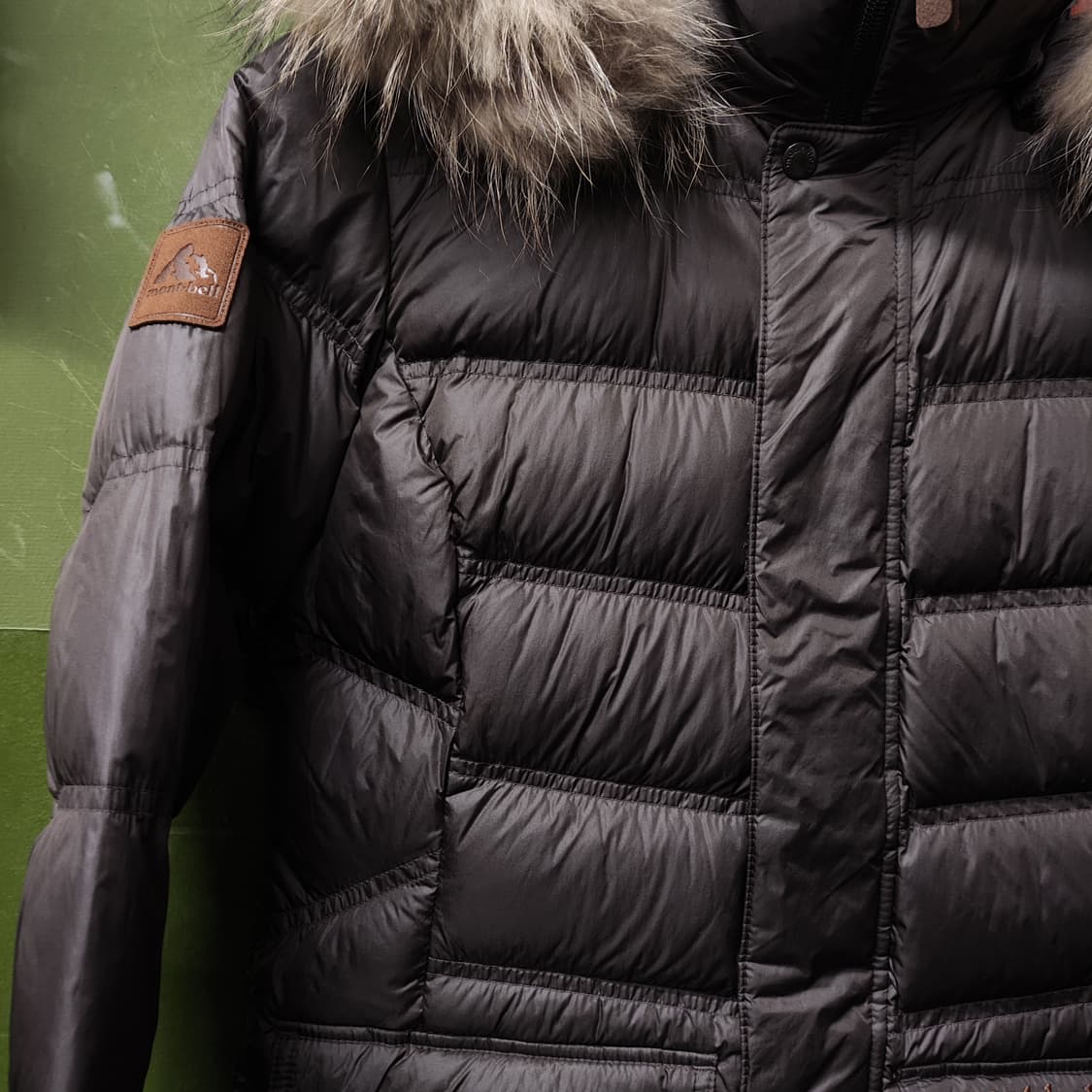 몽벨 구스 다운 롱 패딩 자켓 상품이미지2