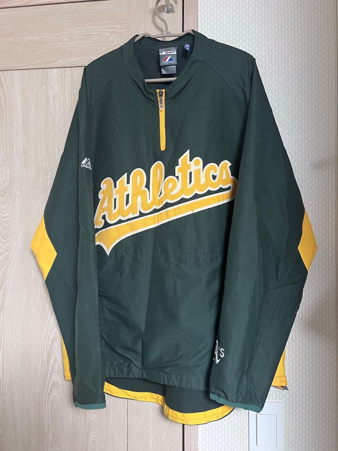 마제스틱 오클랜드 애슬레틱스 트레이닝 웜업 mlb 상품이미지1