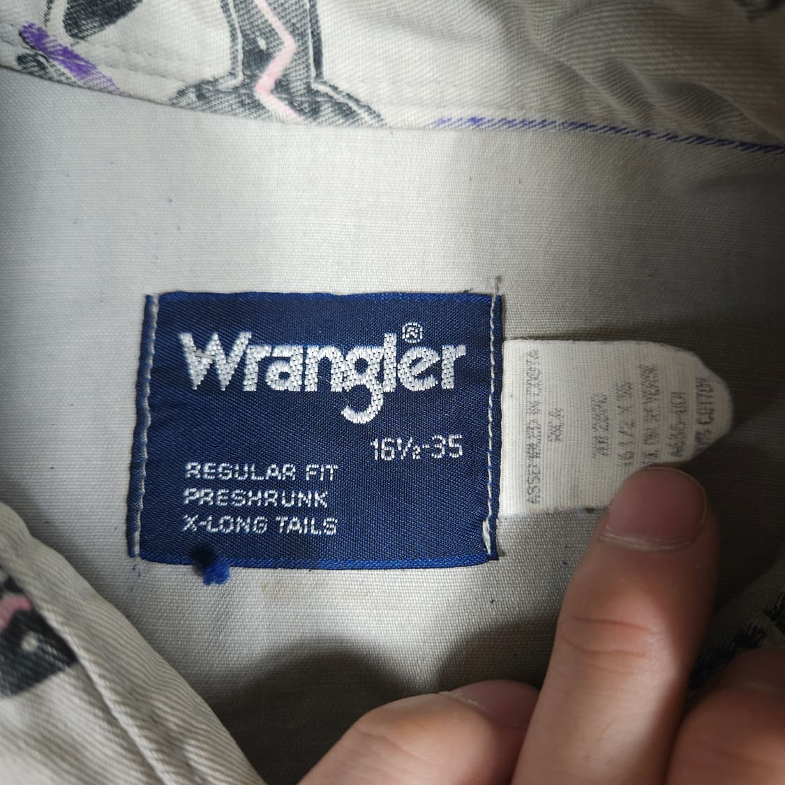 랭글러 웨스턴 셔츠 상품이미지3