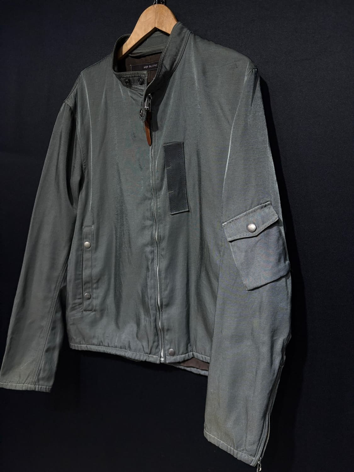 Sage de cret 밀리터리 바이크 자켓 상품이미지2