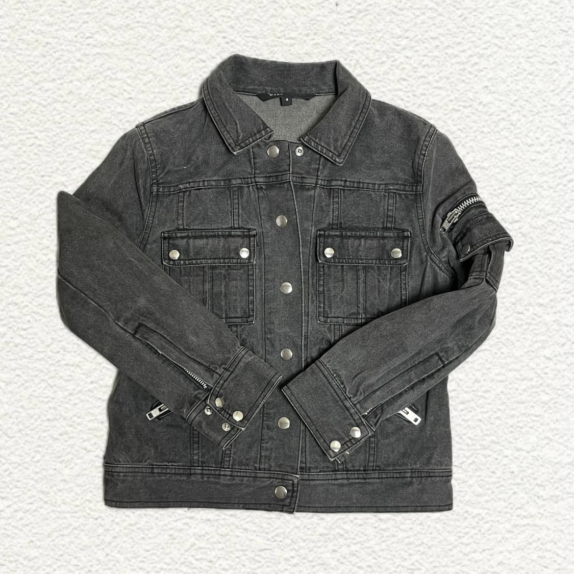 마크제이콥스 블랙 데님 자켓 4사이즈 상품이미지1