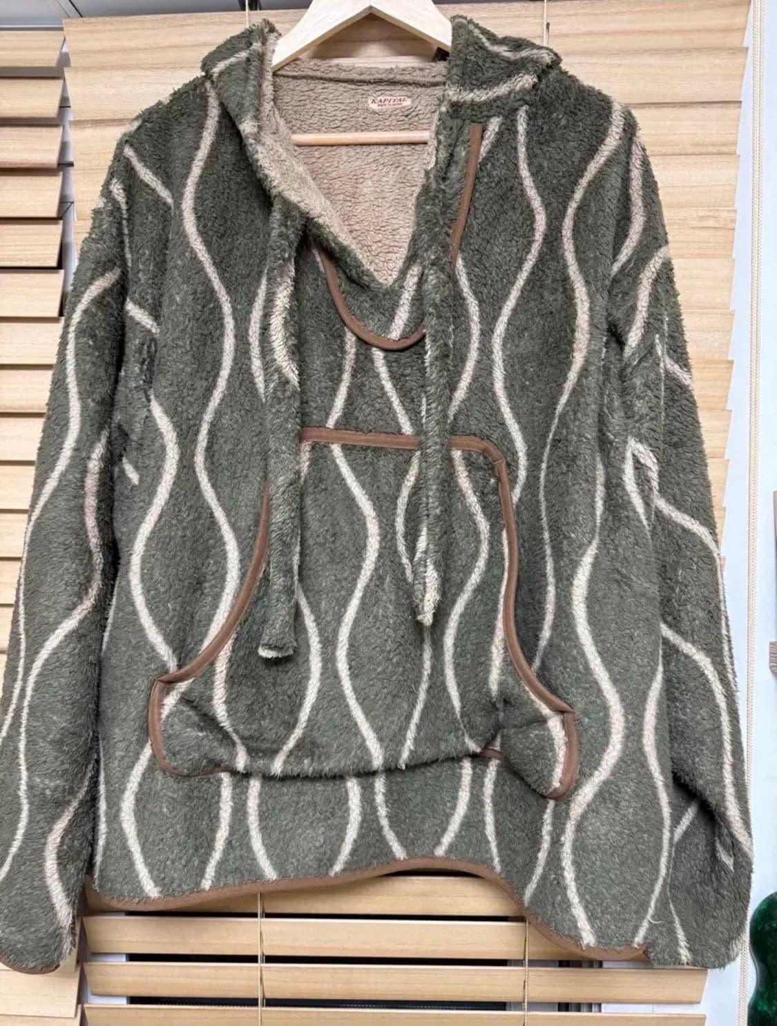 캐피탈 /Drunk Stripe Fleece set/상의1 상품이미지5