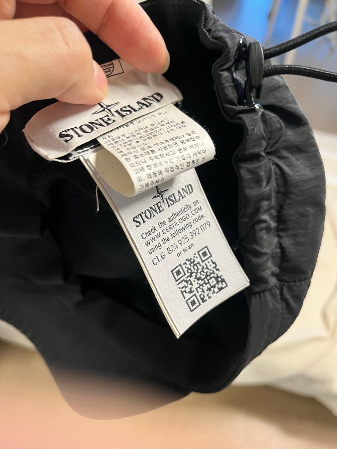 스톤아일랜드 나일론 볼캡xl 21fw 상품이미지2