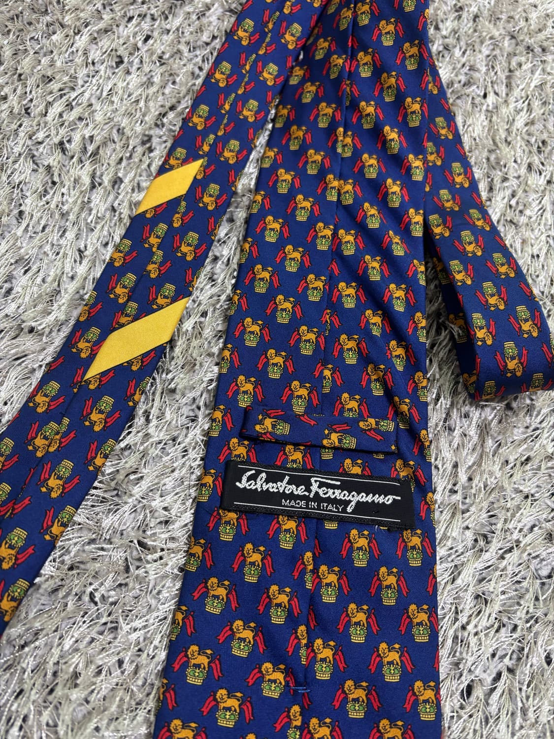 이태리제 FERRAGAMO 100프로 실크넥타이 상품이미지6