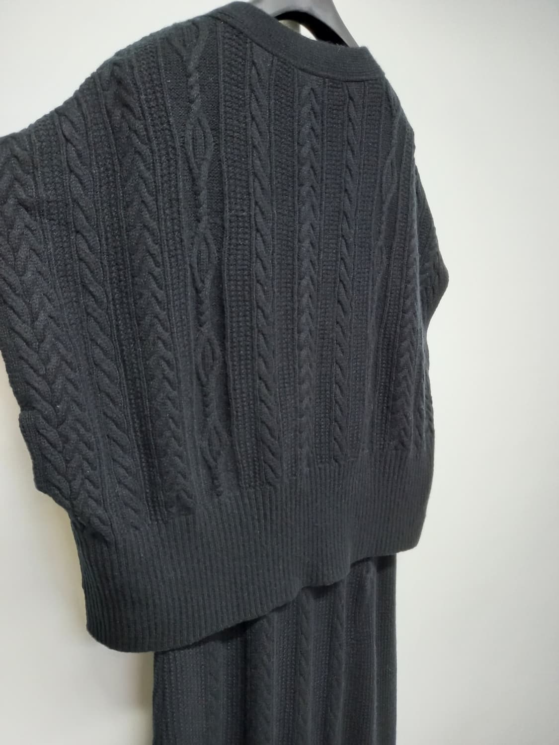 시스템 춘추동 모 맥시 니트원피스 F 33-66 상품이미지6