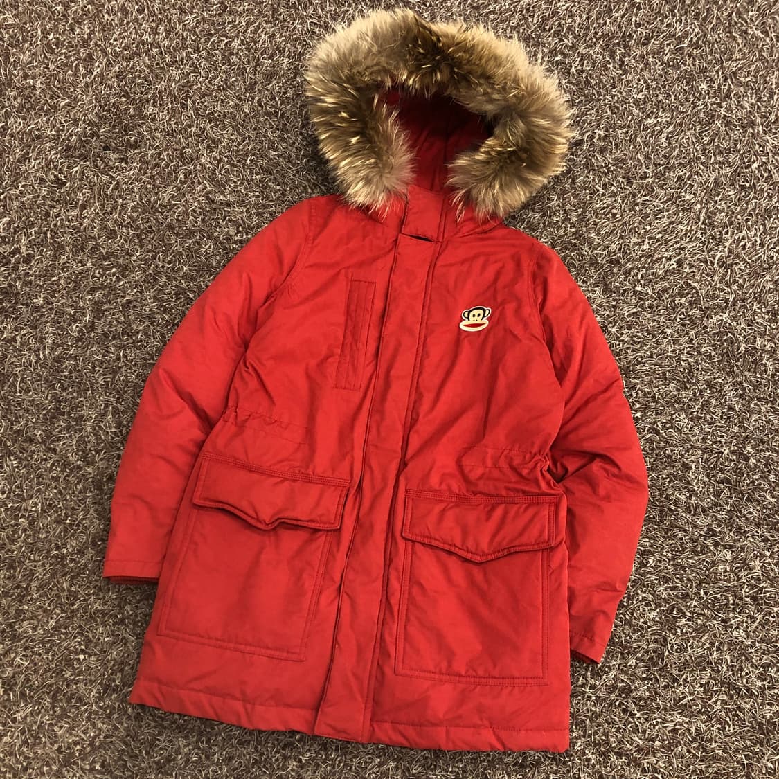 폴프랭크 덕다운 라쿤 패딩 상품이미지1