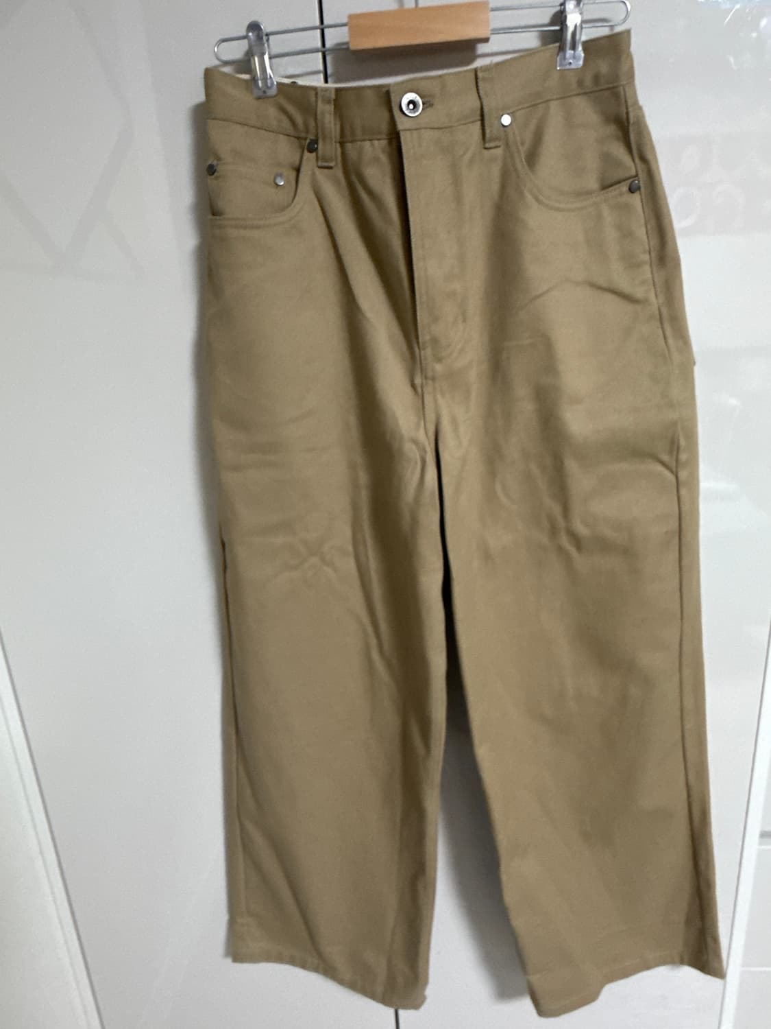 [새상품] 로파이 와이드 치노 팬츠 (베이지) 상품이미지2