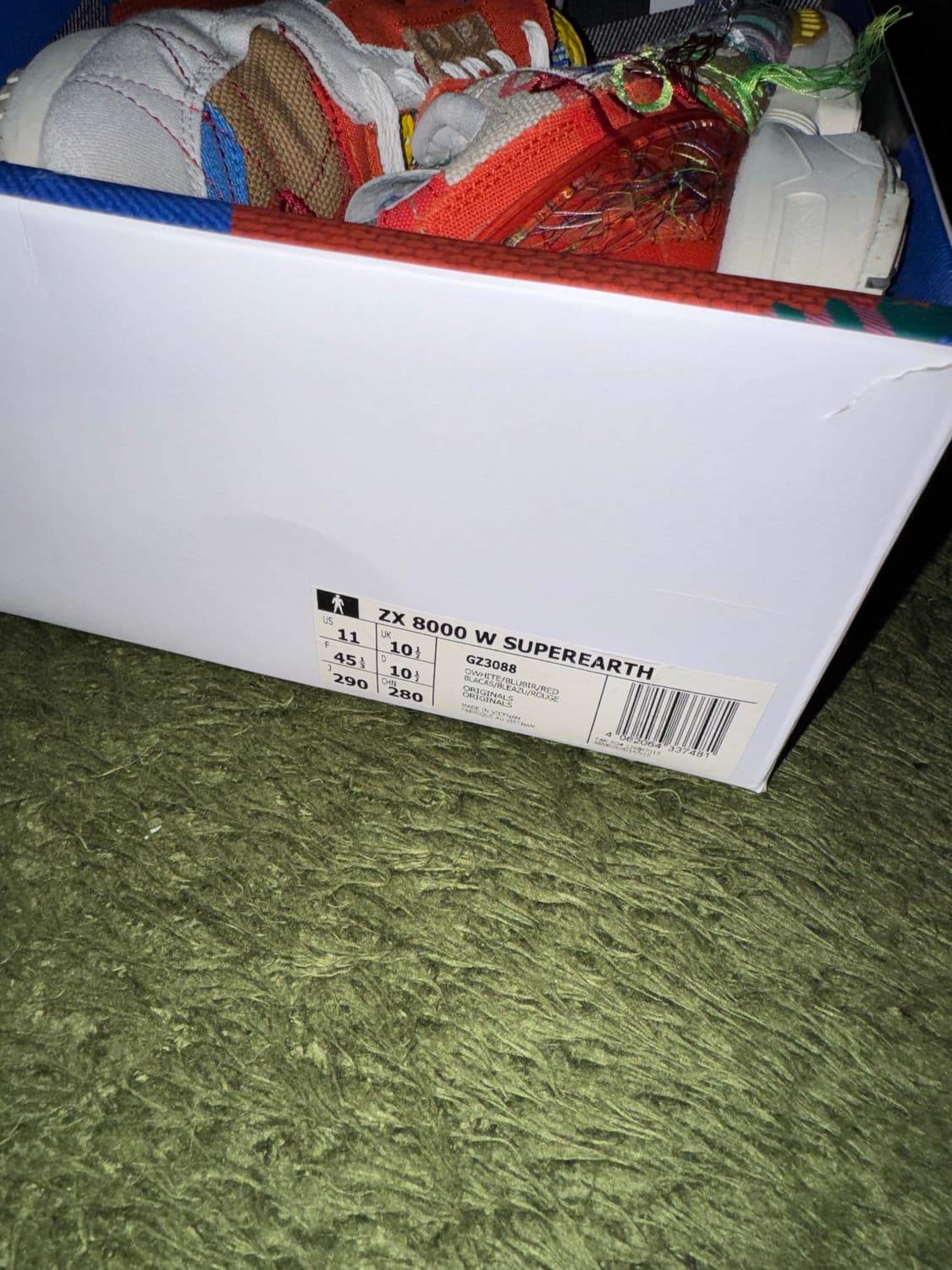 [290] 아디다스 X 션 우더스푼 콜라보 ZX8000 슈퍼 어스 상품이미지10