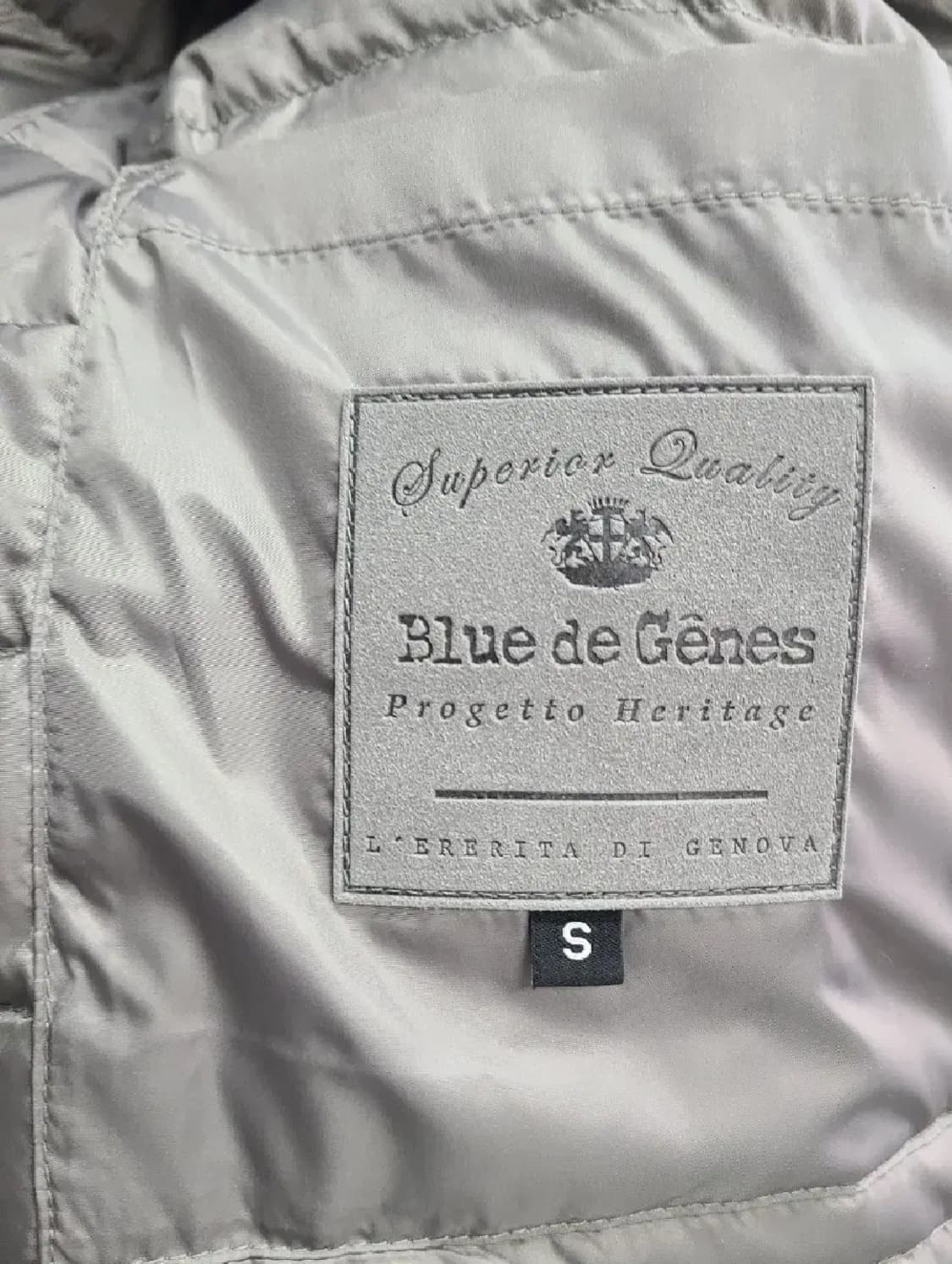 블루드진 이너 패딩 롱 무스탕 상품이미지5