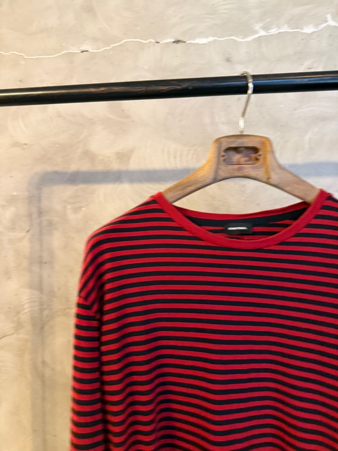 디젤 롱슬리브 크루넥 티셔츠 100 상품이미지2