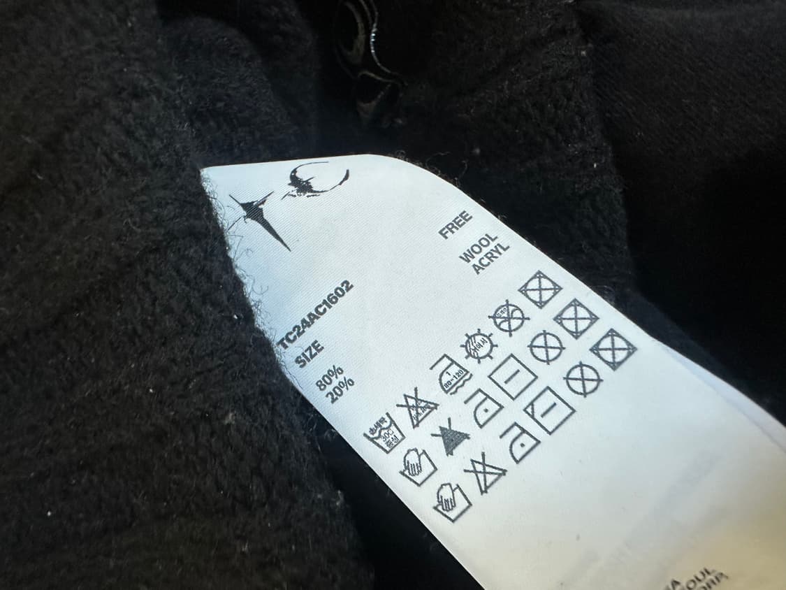 떠그클럽 TC 엠블럼 비니 블랙 상품이미지3