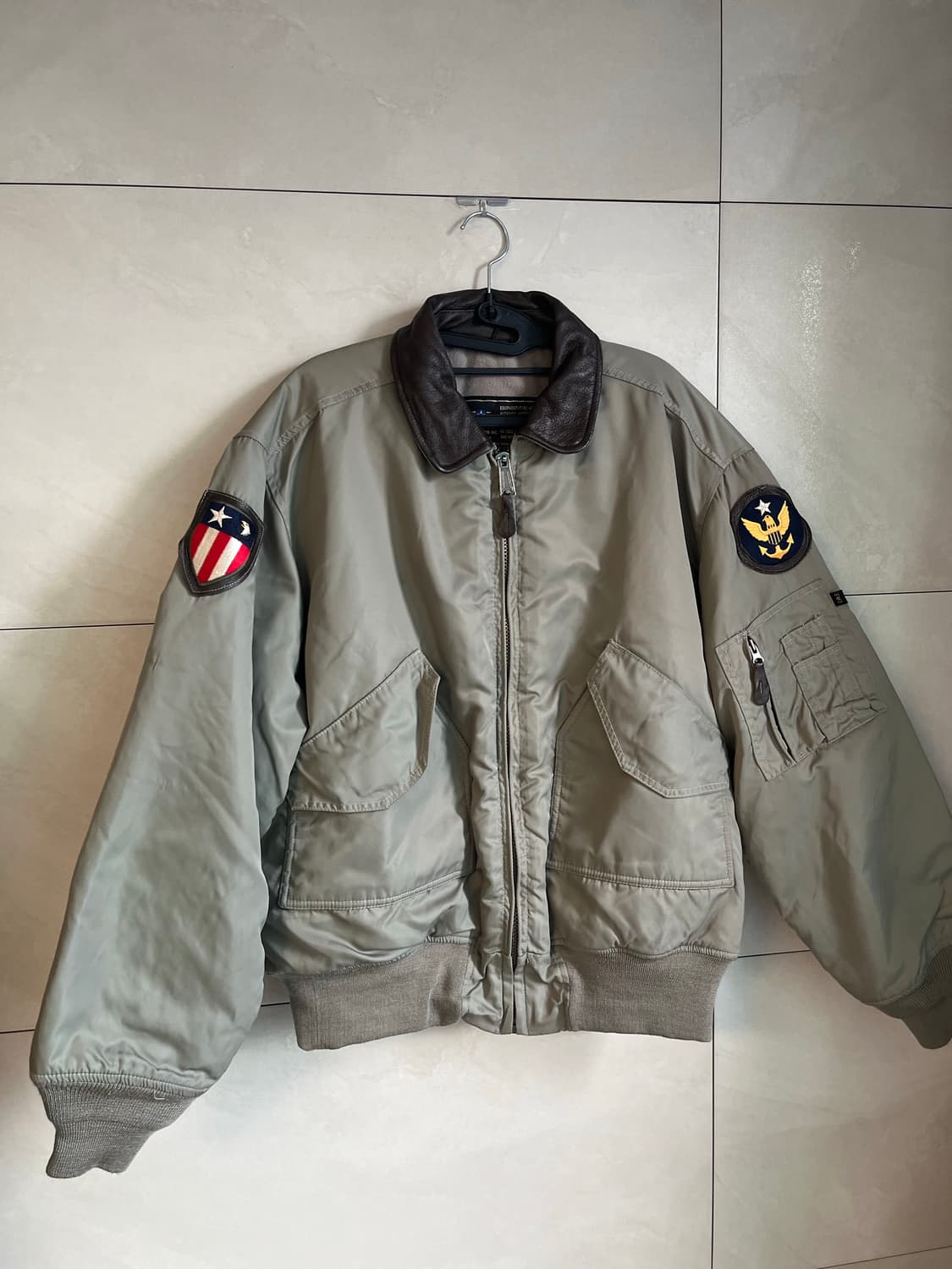 메데코 항공 자켓 점퍼 (L size) 상품이미지2