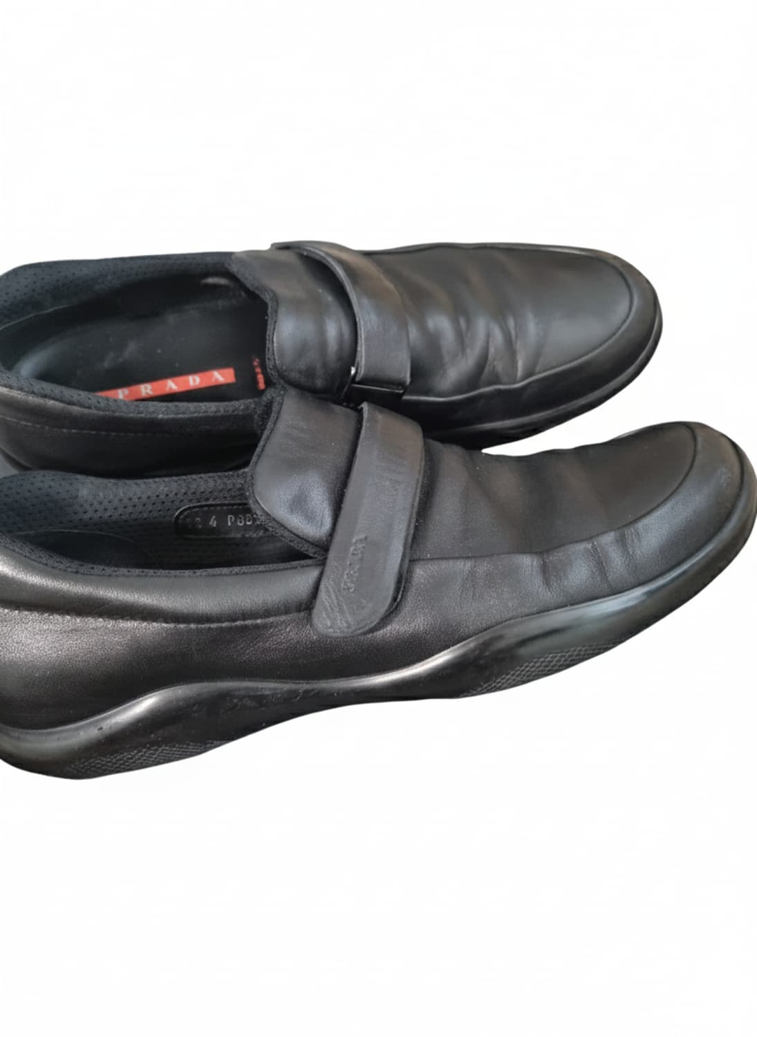 Prada sport velcro loafer 44 black 상품이미지2
