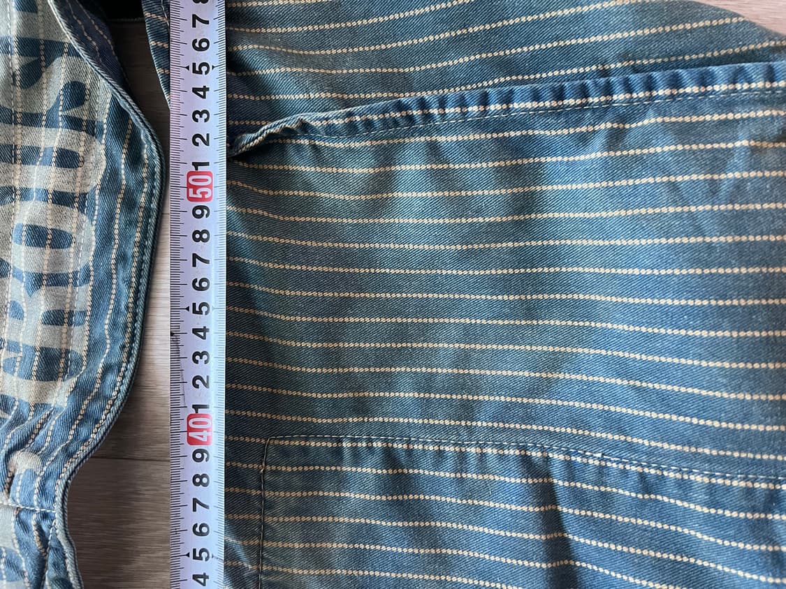 RRL indigo messenger bag 판매 상품이미지10