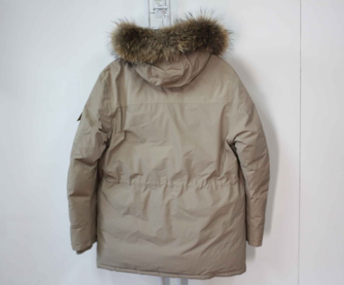 W-3254/커버낫 정품 남성용 라쿤 오리털 패딩 XL 상품이미지2