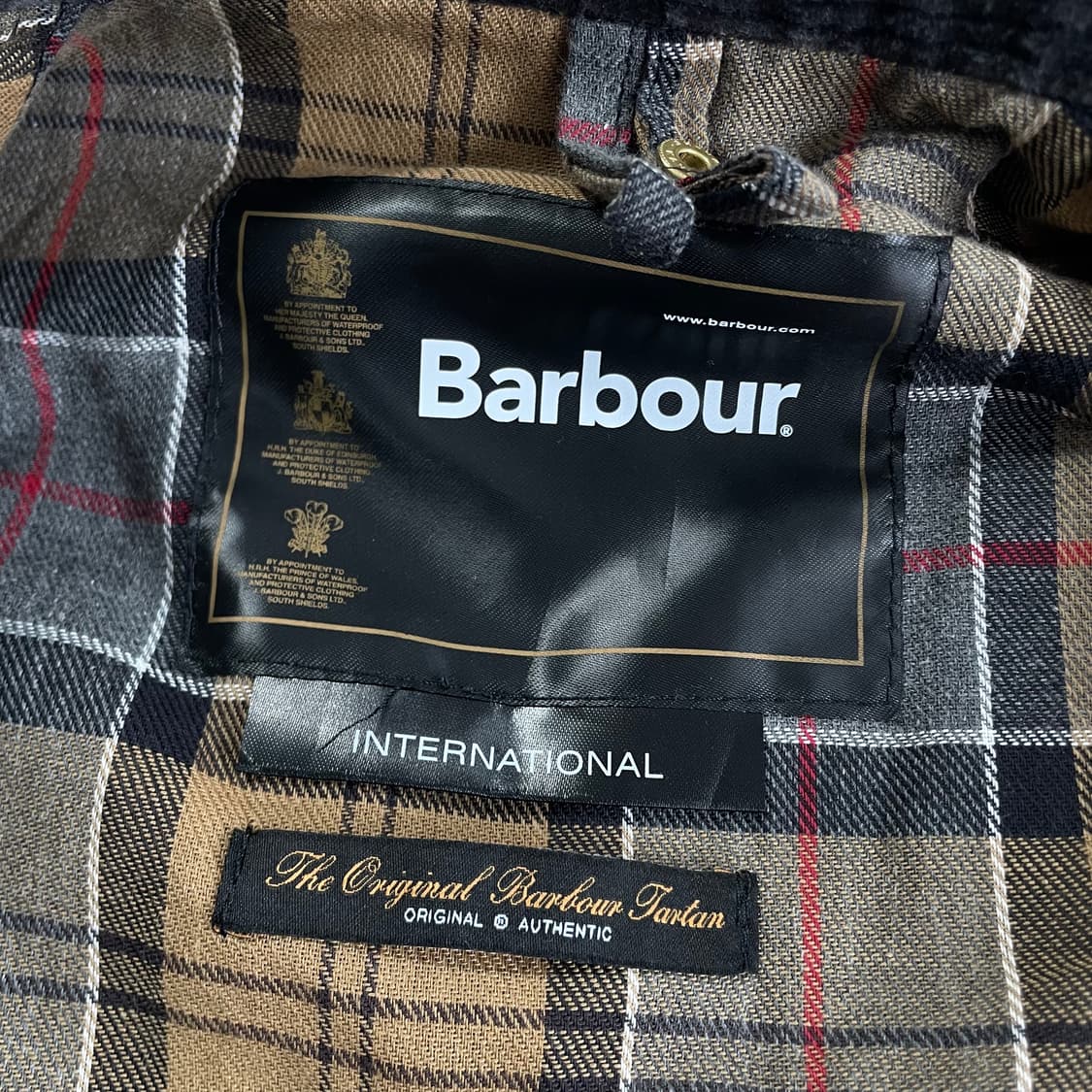 Barbour  바버 인터네셔널 a-7 왁스 자켓 상품이미지6