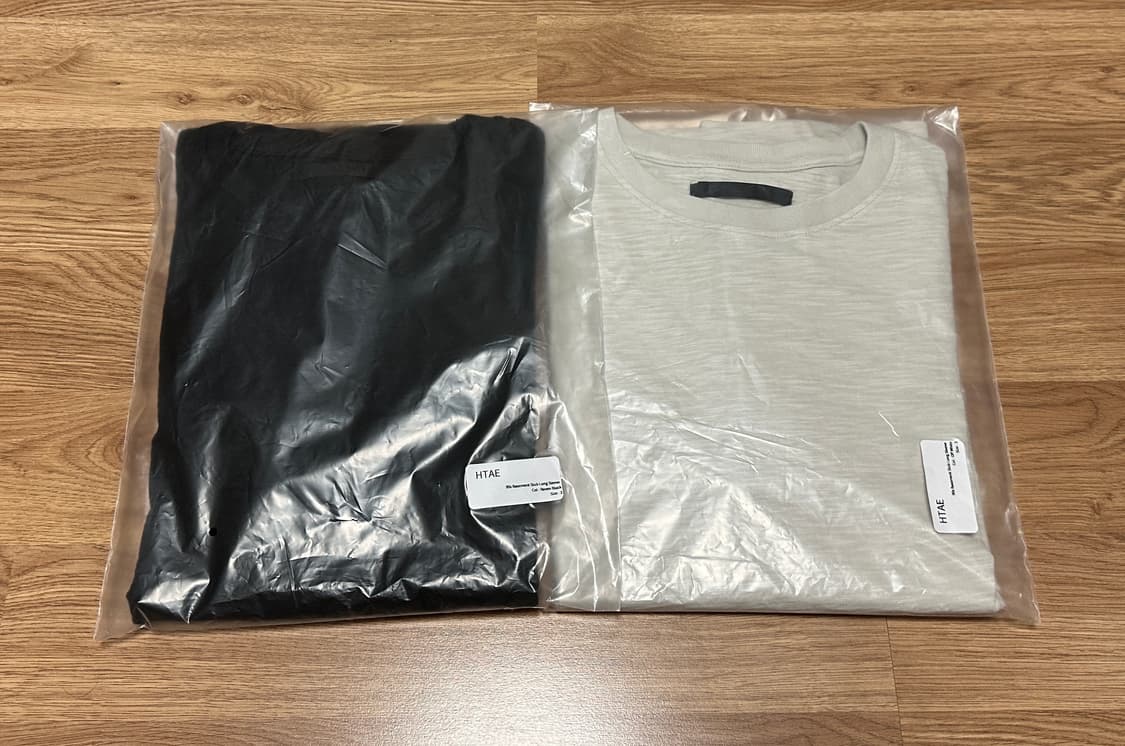 HTAE 90s Basement Slub Long Sleeve 3사이즈 상품이미지3