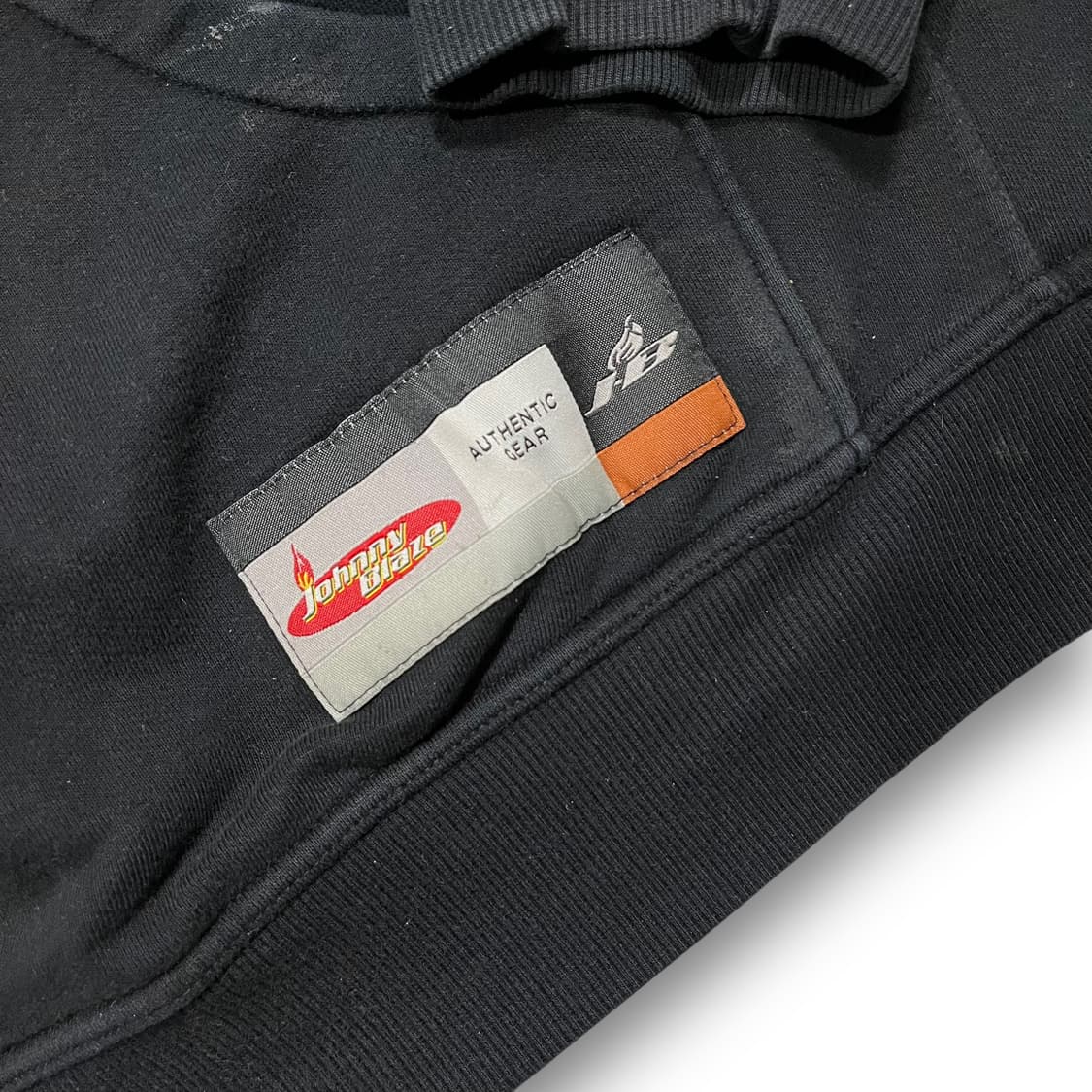 조니 블레이즈 NYC 90s 스펠 아웃 힙합 다크 후디 상품이미지4