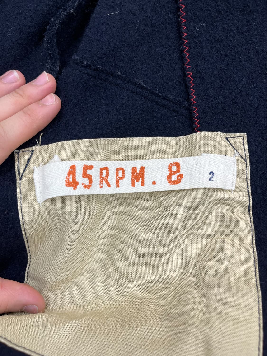 45RPM 울 버튼 자켓 상품이미지7