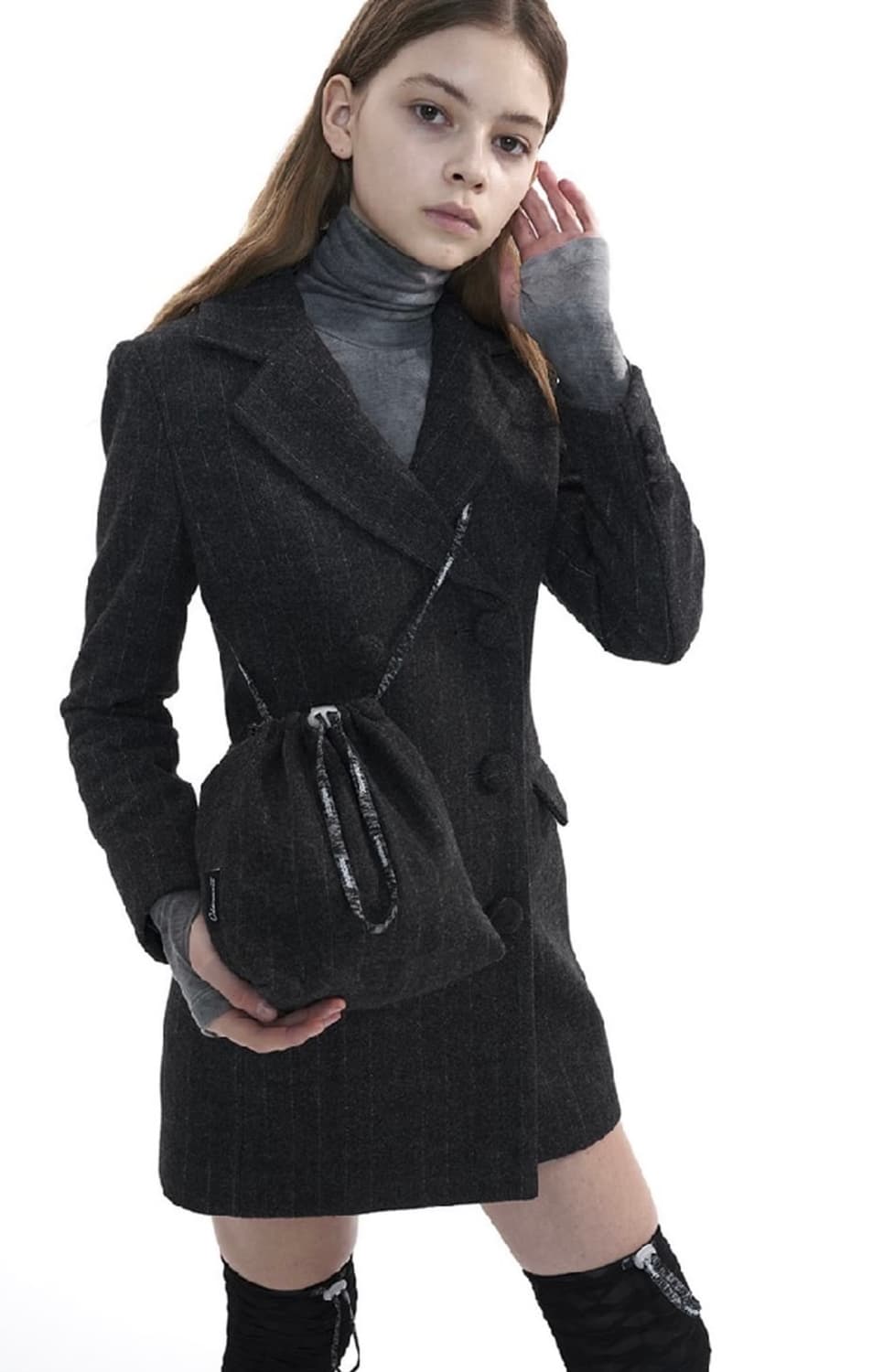 오드원아웃 코트 자켓 원피스 (s) 상품이미지5