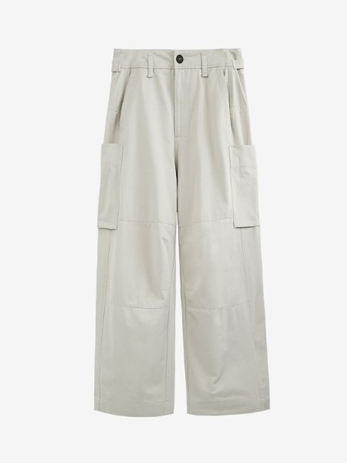 (4) 폴리테루 빅카고 팬츠 크림 배기버전 상품이미지1