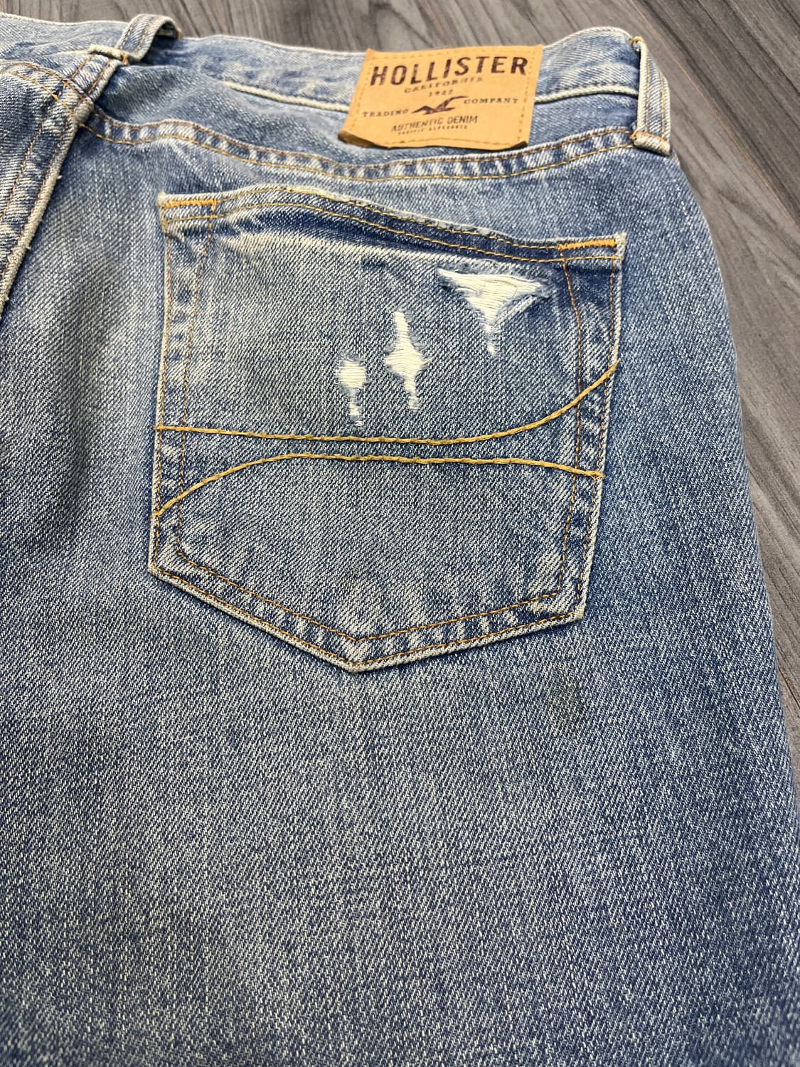 slim straight 청바지 상품이미지3