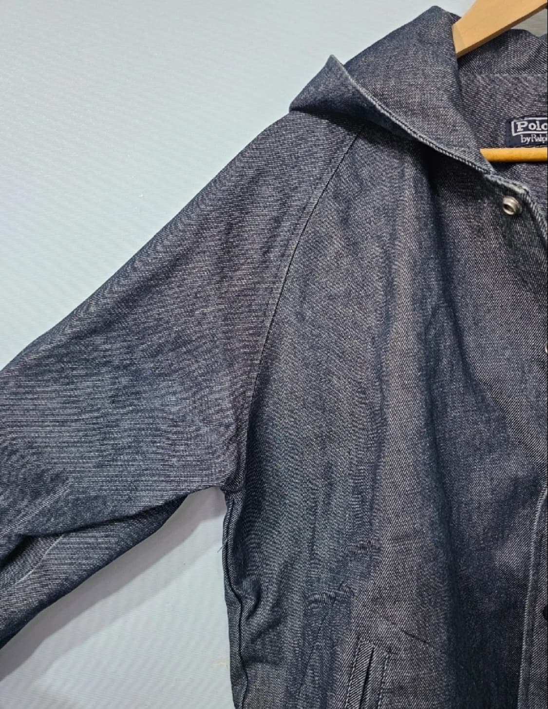 폴로랄프로렌 데님 올드스쿨 후드 재킷 105~110 상품이미지6