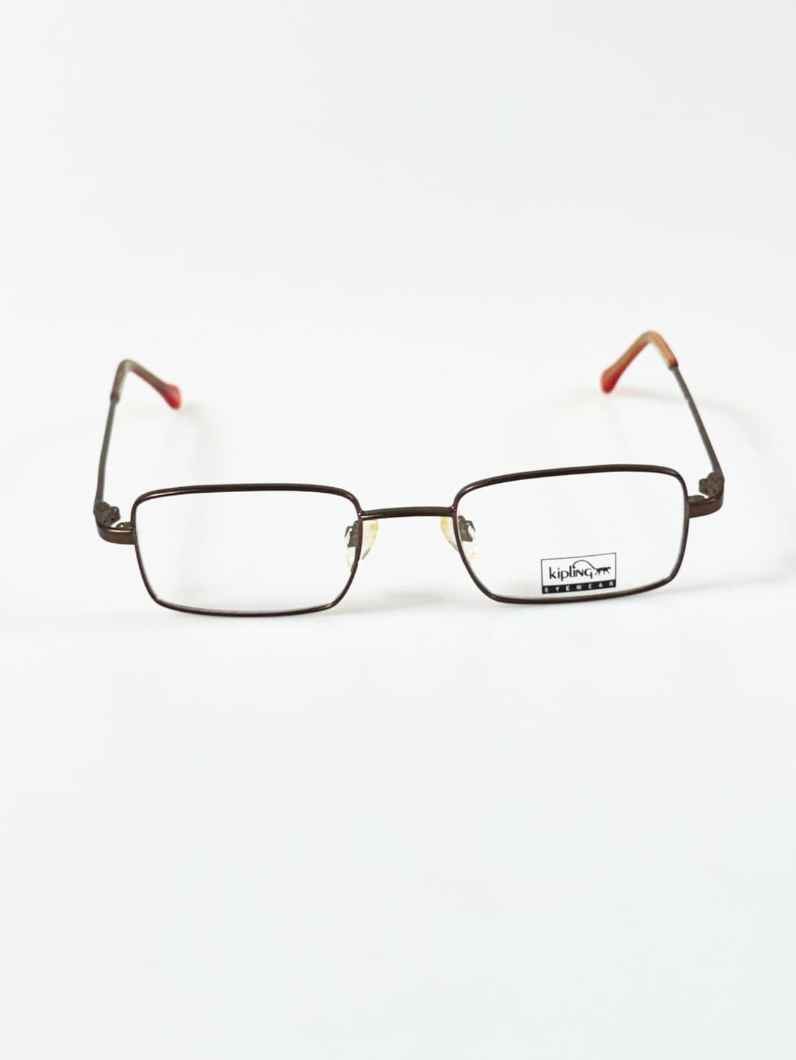 90s KIPLING 슬림 메탈 스퀘어 빈티지 안경 상품이미지2
