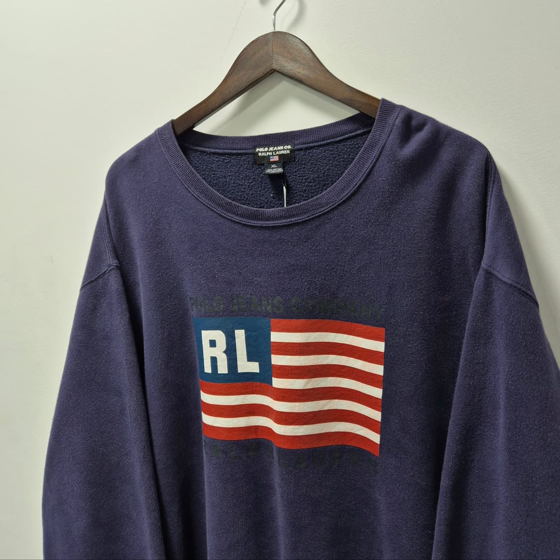 폴로랄프로렌 성조기 맨투맨 XL 상품이미지3