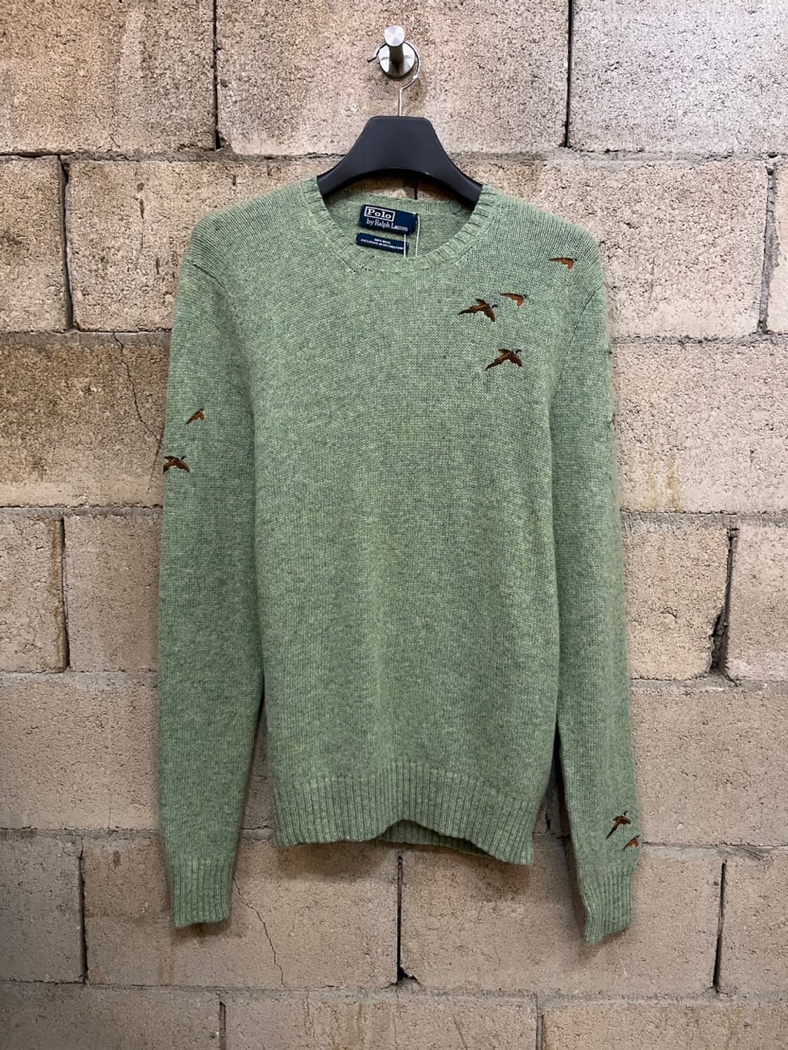 폴로 랄프로렌 청둥오리 자수 울 니트 상품이미지1