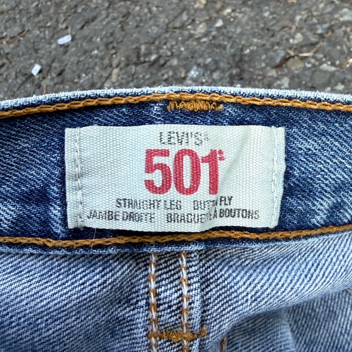 00s 리바이스 501 스트레이트 데님 (34)   상품이미지6