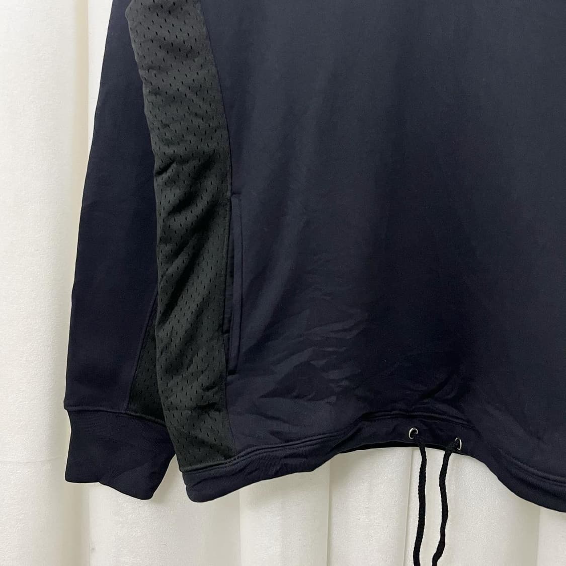 스투시 네이비 레드로고 후드티 상품이미지4