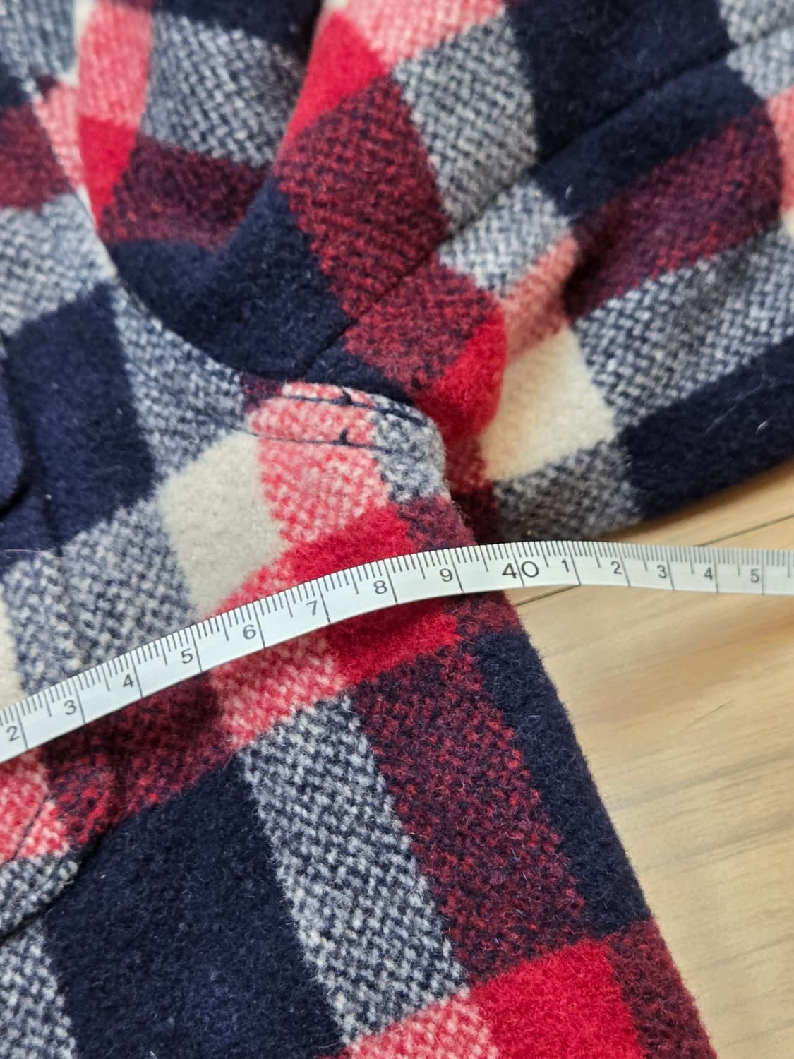 레드, 네이비, 화이트 컬러 조합이 예쁜 폴로 랄프로렌 키즈 체크 자켓입 상품이미지8