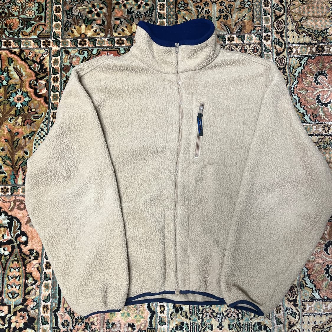 [XL] 90s L.L.Bean Fleece Jacket 딥파일 후리스 상품이미지1