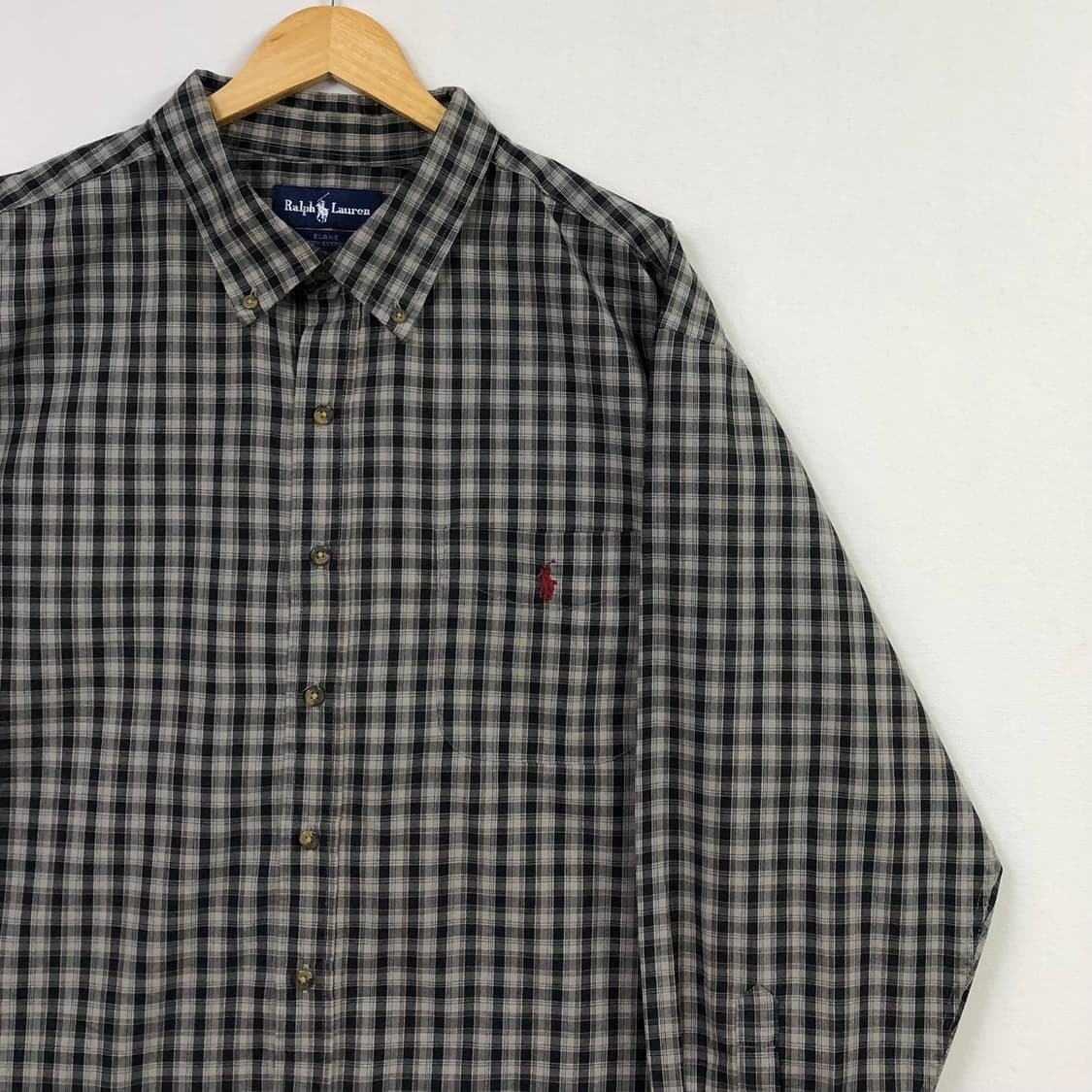 Xxl 폴로 체크 빅셔츠 상품이미지1
