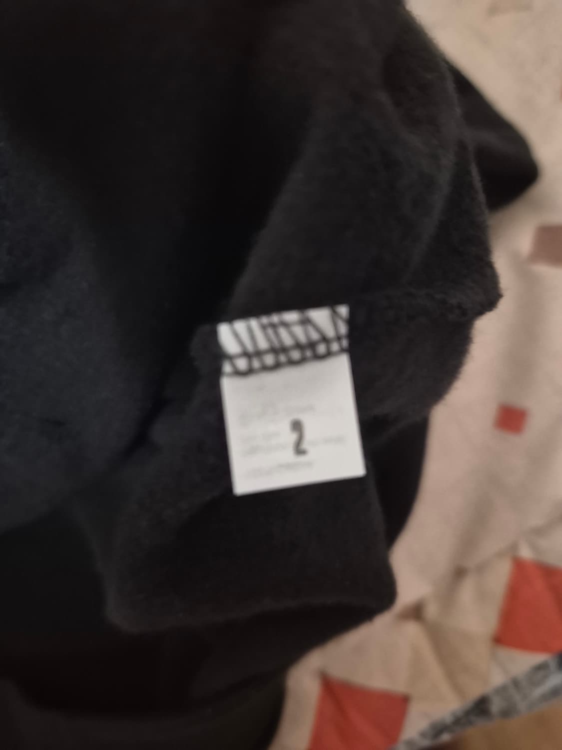 (새상품)yeezy 이지 hd01 블랙 프린트 후드 2사이즈 상품이미지2