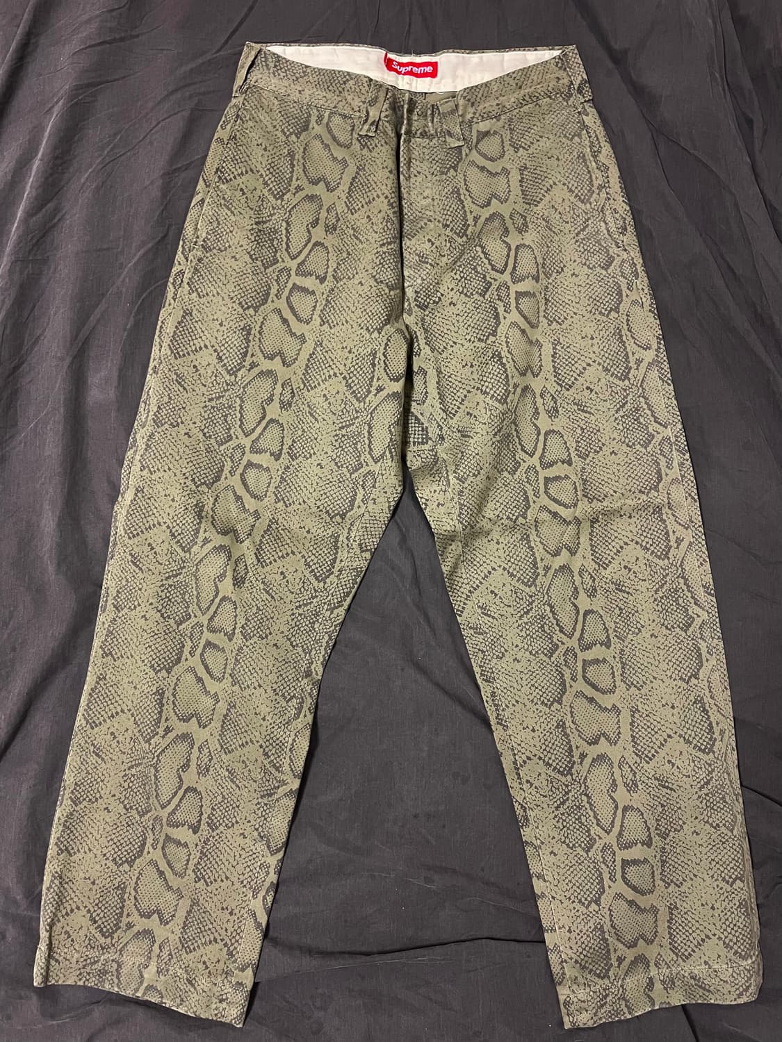 [30] Supreme Snake Print Chino Pant 상품이미지6