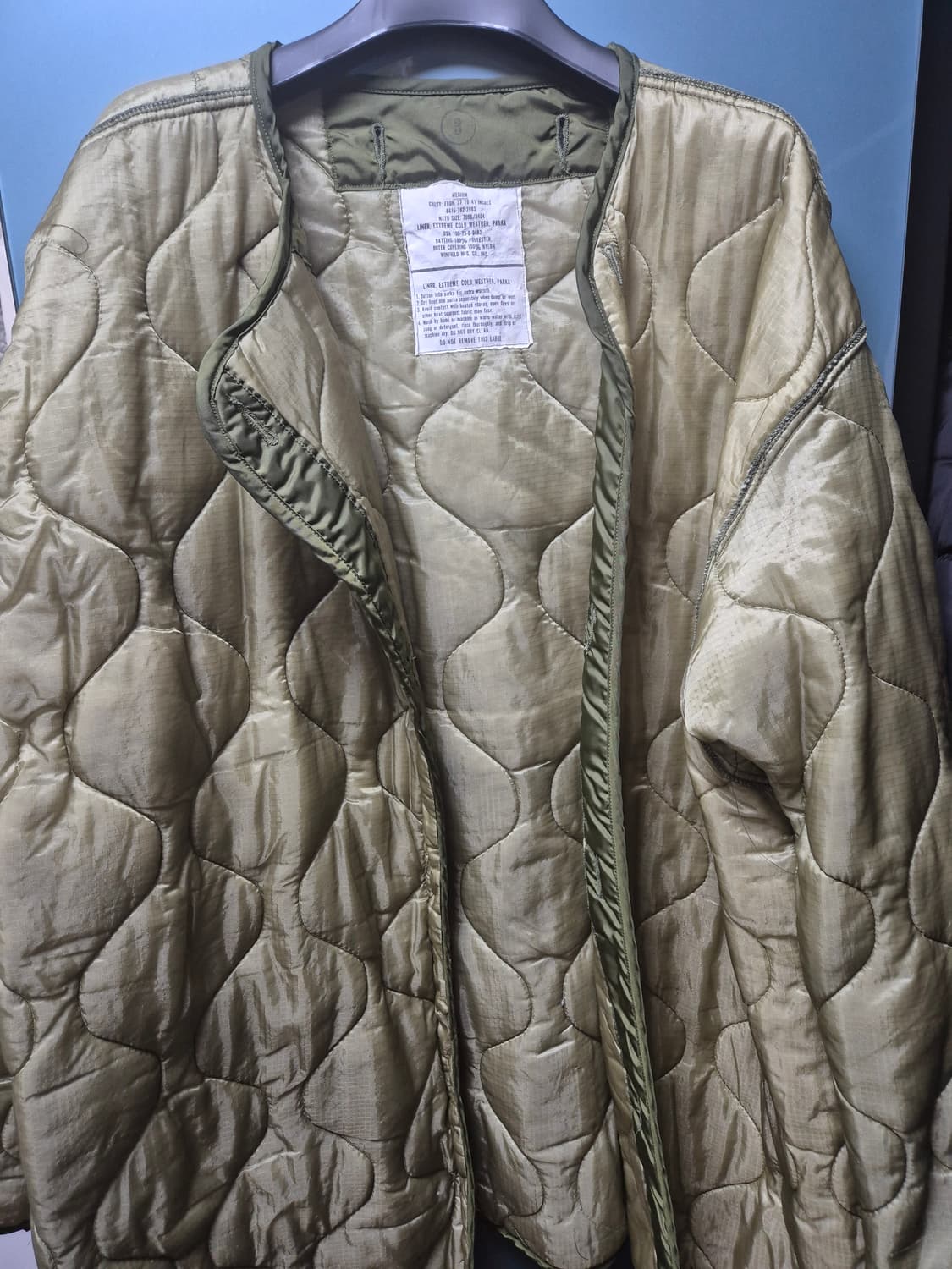 72년산 m65 오리지널 개파카 상품이미지6