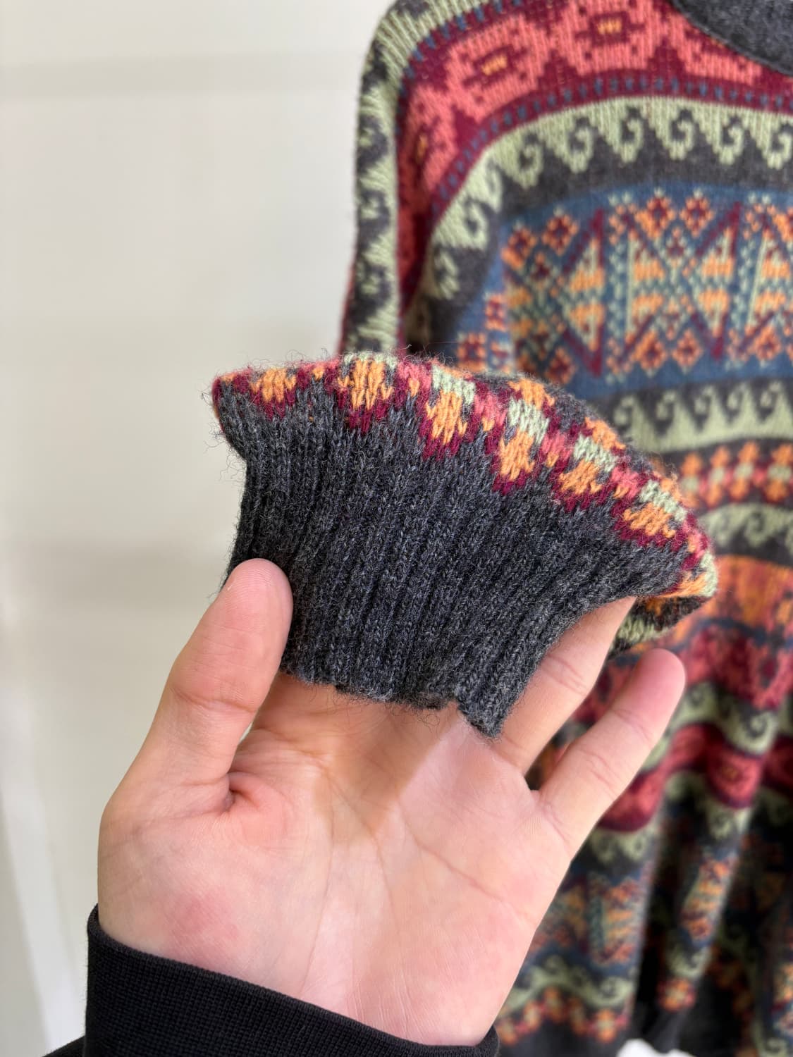 JACQUARD (Made in France) 니트 상품이미지4