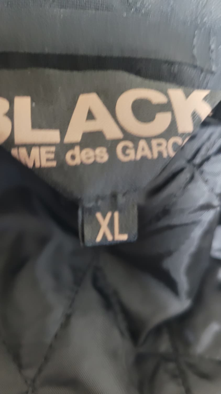 블랙 꼼데가르송 XL 리버서블 코트 상품이미지9