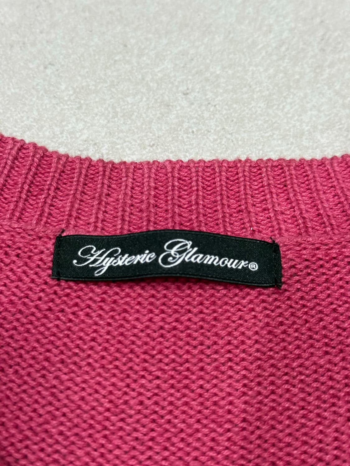 히스테릭 글래머 아카이브 퍽베어 니트 스웨터 상품이미지2